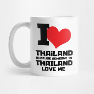 I Love Thailand Mug