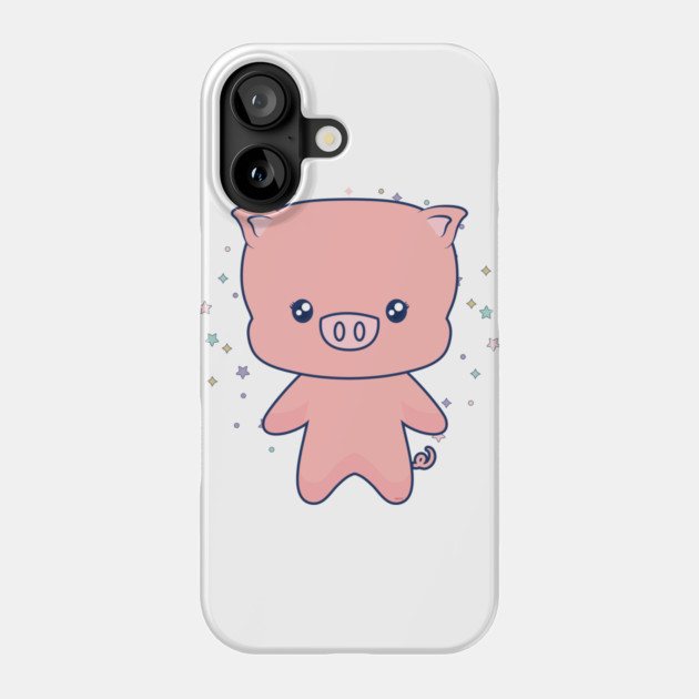 Cute Piggy Kawaii Style Design Phone Case by creative