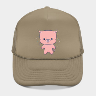 Cute Piggy Kawaii Style Design Hat