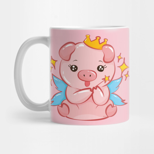 Cute Piggy Fairy Pig Design by creative
