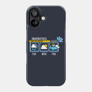 Magrathea Forecast Phone Case