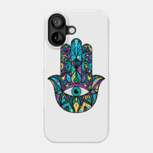 Hamsa Hand Ornament Phone Case