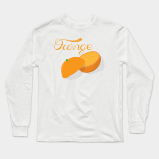 Orange Long Sleeve T-Shirt