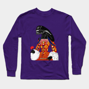 Xenomorph Queen Long Sleeve T-Shirt