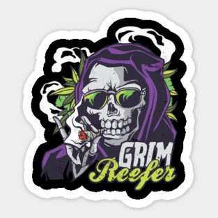 Grim Reefer Magnet