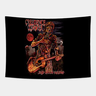 "BAD MOON RISING" Tapestry
