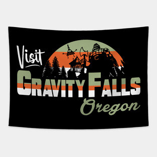 Visit Gravity Falls Tapestry