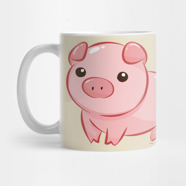 Cute Pink Piggy Design by creative