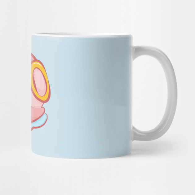 Cute Pink Piggy Angel Sleeping on a Cloud by creative