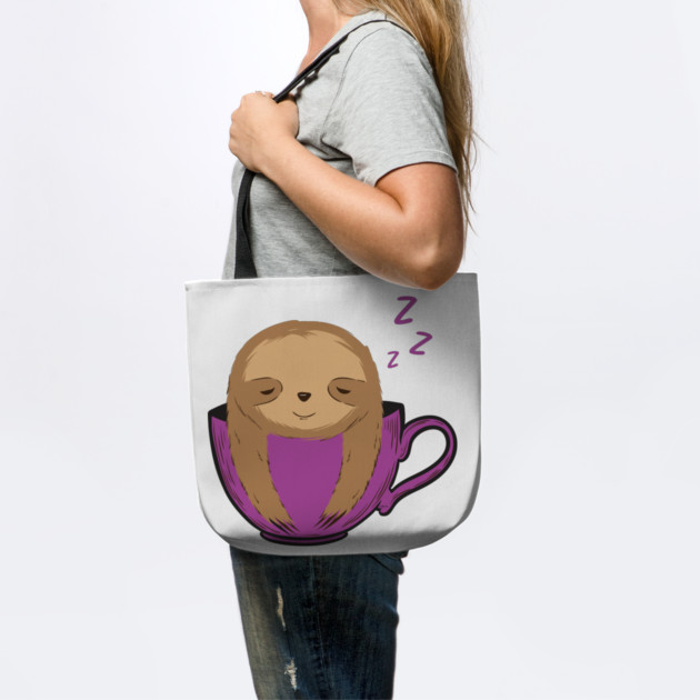 Sloth Sleeping in a Cup Funny by creative