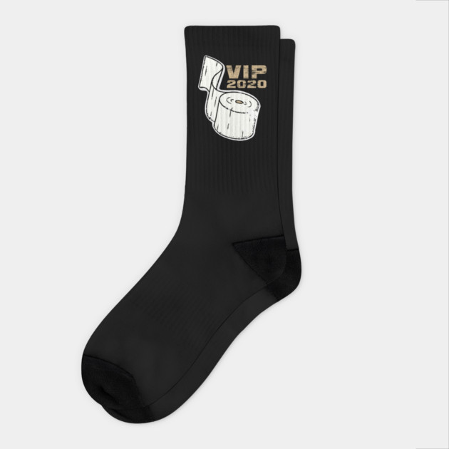 Toilet Paper VIP 2020 Funny Socks by creative