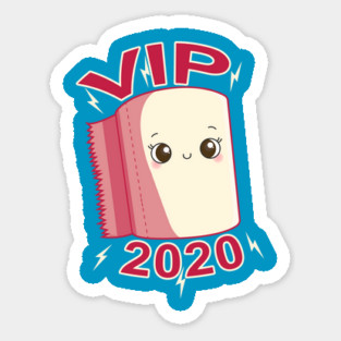 Toilet Paper Roll VIP 2020 Funny Kawaii Magnet