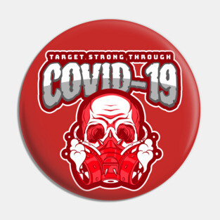 Strong Through Covid-19 Essential Employee Pin