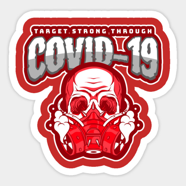 Strong Through Covid-19 Essential Employee Magnet by belownormal