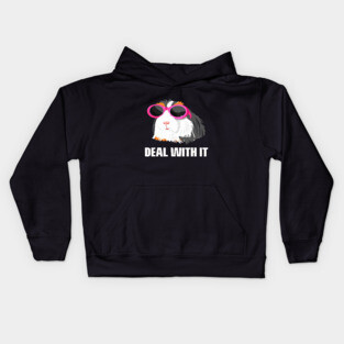 Guinea Pig deal with it | Guinea pig lover Kids Hoodie