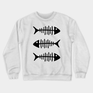 Fish Bones Crewneck Sweatshirt