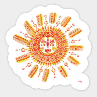 sun Sticker