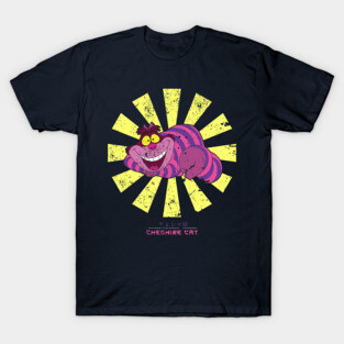 Cheshire Cat Retro Japanese T-Shirt