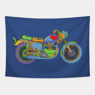 Liam's Kawasaki Tapestry