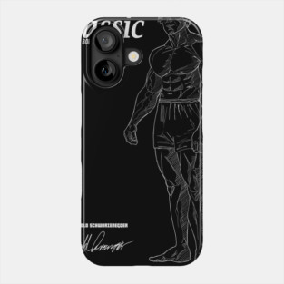 Classic Bodybuilding Arnold Schwarzenegger T-Shirt Phone Case