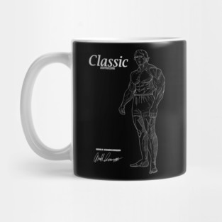 Classic Bodybuilding Arnold Schwarzenegger T-Shirt Mug