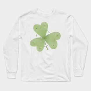 Three Leaf Clover Long Sleeve T-Shirt