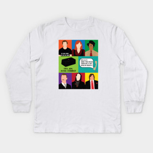 the IT Crowd Kids Long Sleeve T-Shirt
