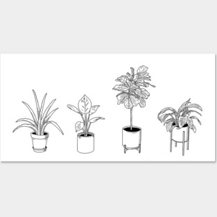 Plants Posters and Art