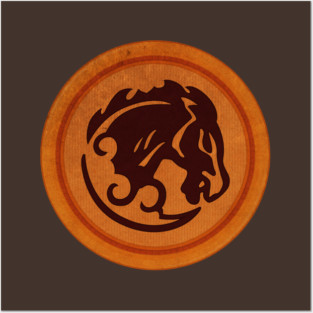 Bucking Bronco Emblem Posters and Art