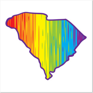 South Carolina Pride Posters and Art