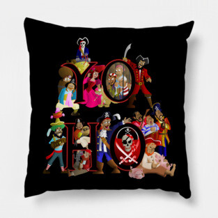 Pirates of the Caribbean Yo Ho Pillow