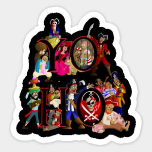 Pirates of the Caribbean Yo Ho Sticker