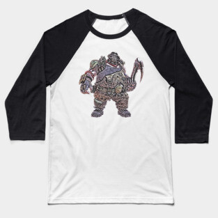Overwatch Roadhog Militia Skin Baseball T-Shirt