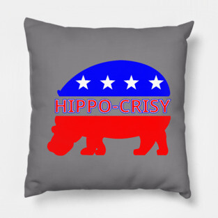 Hippo-crisy Pillow