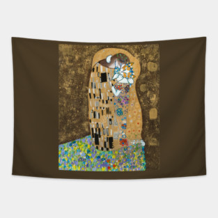 The Cat Kiss Tapestry