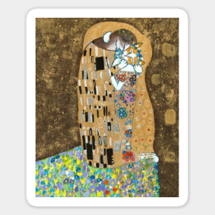 The Cat Kiss Sticker