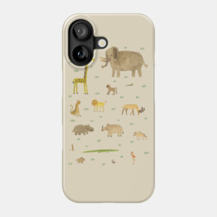 African Animals Phone Case