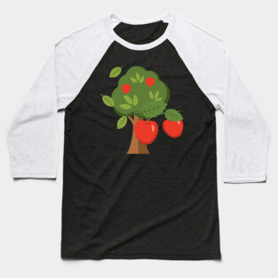 Apple Tree Baseball T-Shirt