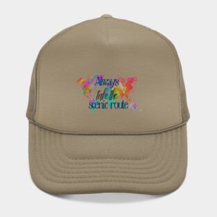 Always Take the Scenic Route Hat