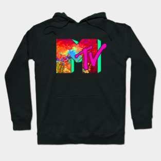 MTV Logo with Abstract Hoodie