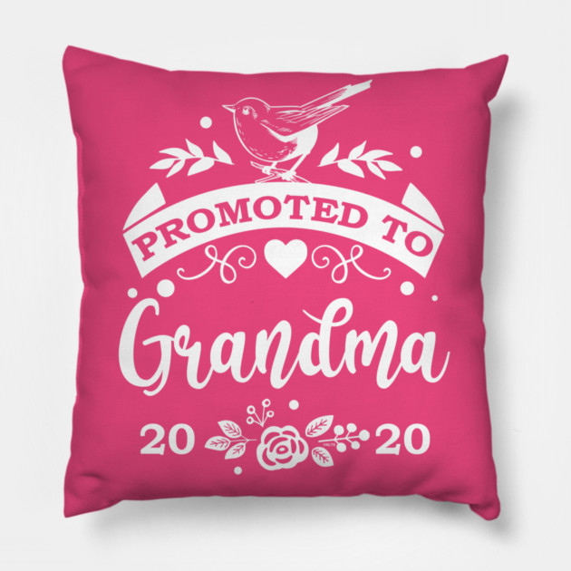 Promoted to Grandma Gift for Mother’s Day Pillow by creative