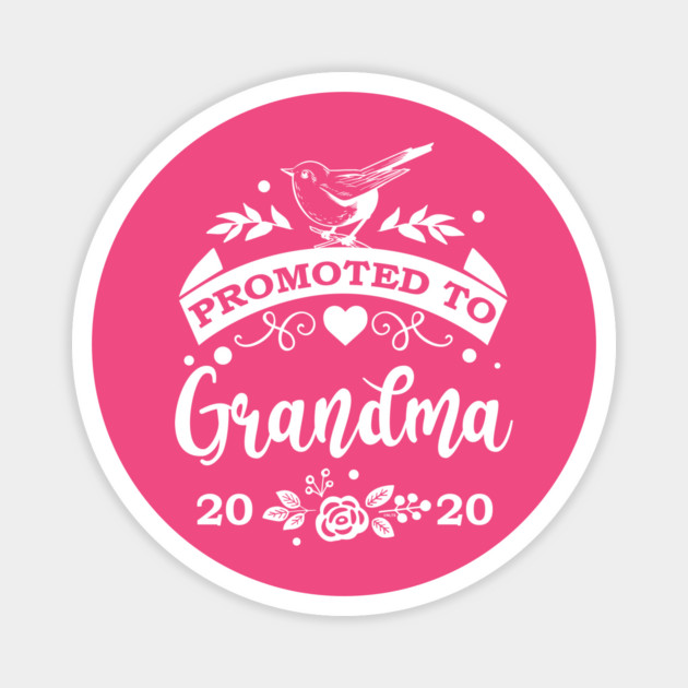 Promoted to Grandma Gift for Mother’s Day Magnet by creative