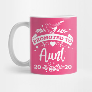 Promoted to Aunt 2020 Mug