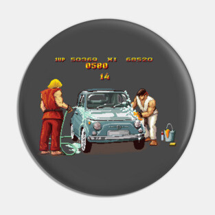 Bonus Stage Street Fighter Pin