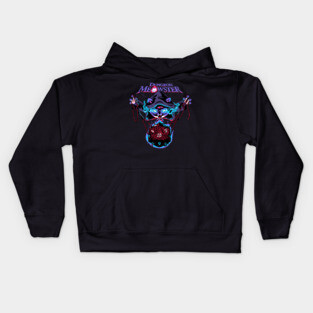 Dungeon Meowster - Funny RPG Cat Lover Kids Hoodie