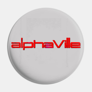 Alphaville Logo Pin