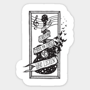 Shakespeare Quote Music Magnet