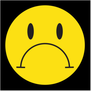 Sad Face Posters and Art