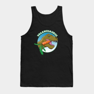 Vegan Dinosaur Tank Top