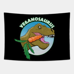 Vegan Dinosaur Tapestry